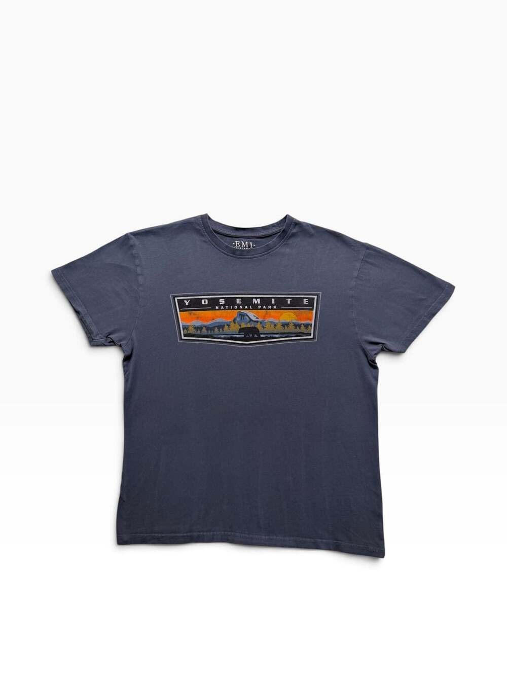 EMI Sportswear Yosemite National Park T-Shirt Size M Dark Gray Graphic